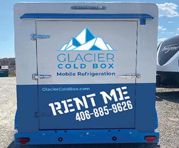 Mobile Refrigeration Trailer Rentals Flathead Valley Montana